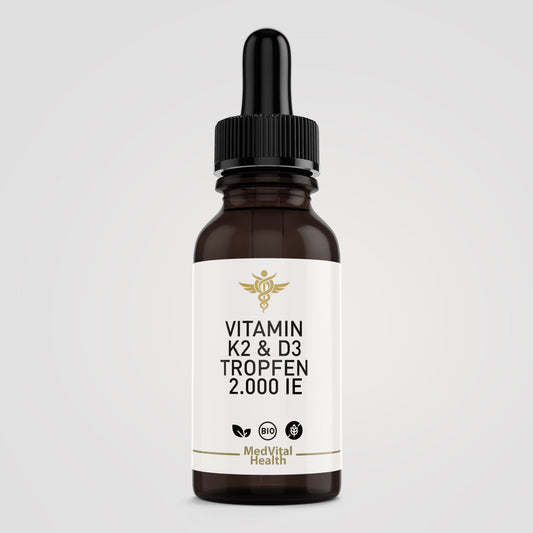 Vitamin K2 & D3 Tropfen 2.000 IE