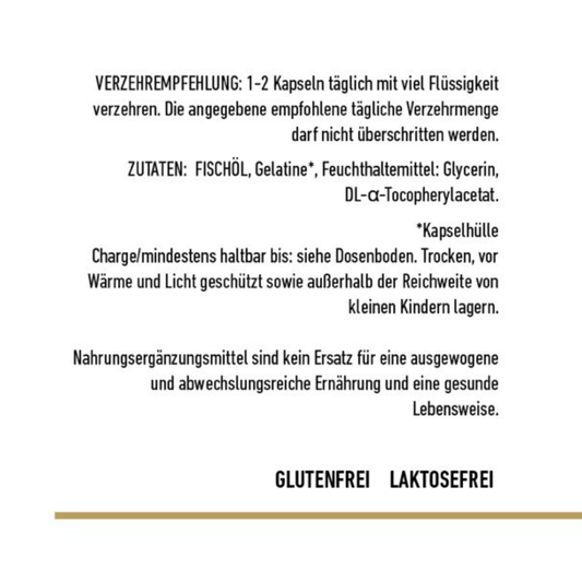 Omega 3 hochdosiert