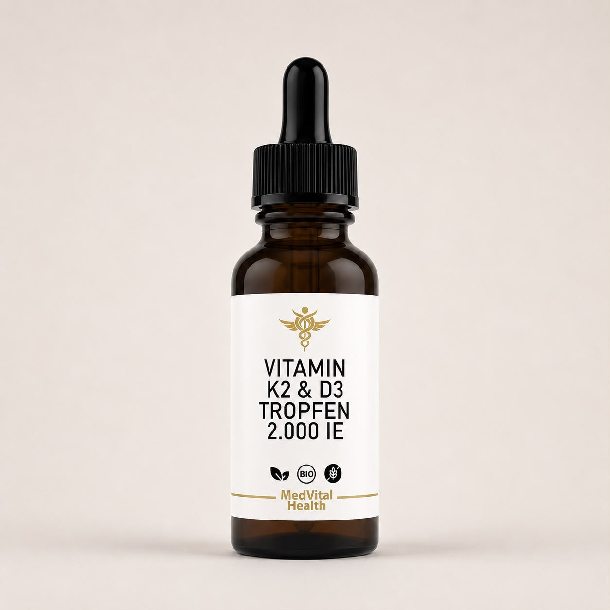 Vitamin K2 & D3 Tropfen 2.000 IE